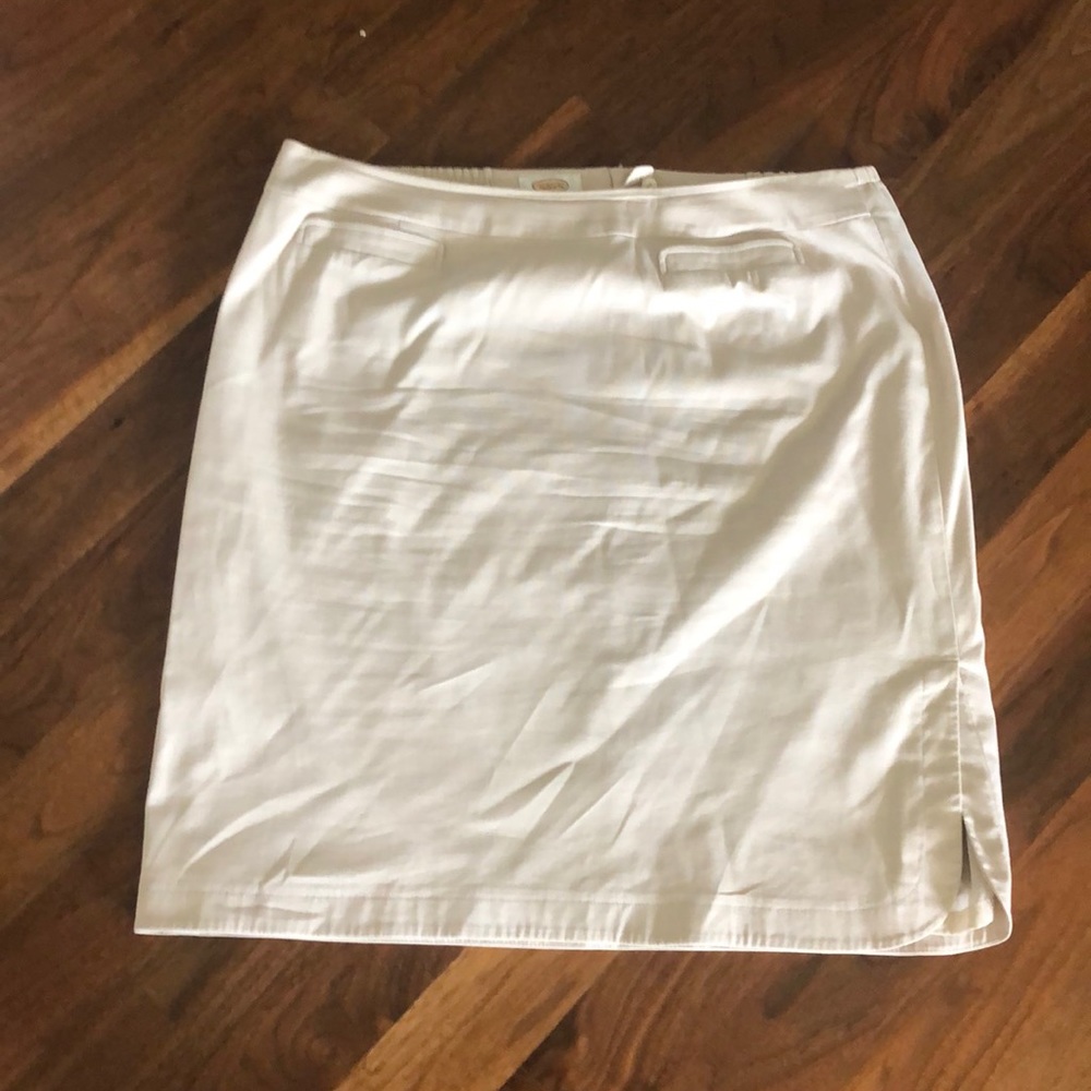 Talbots Khaki Pencil Skirt Size 16W